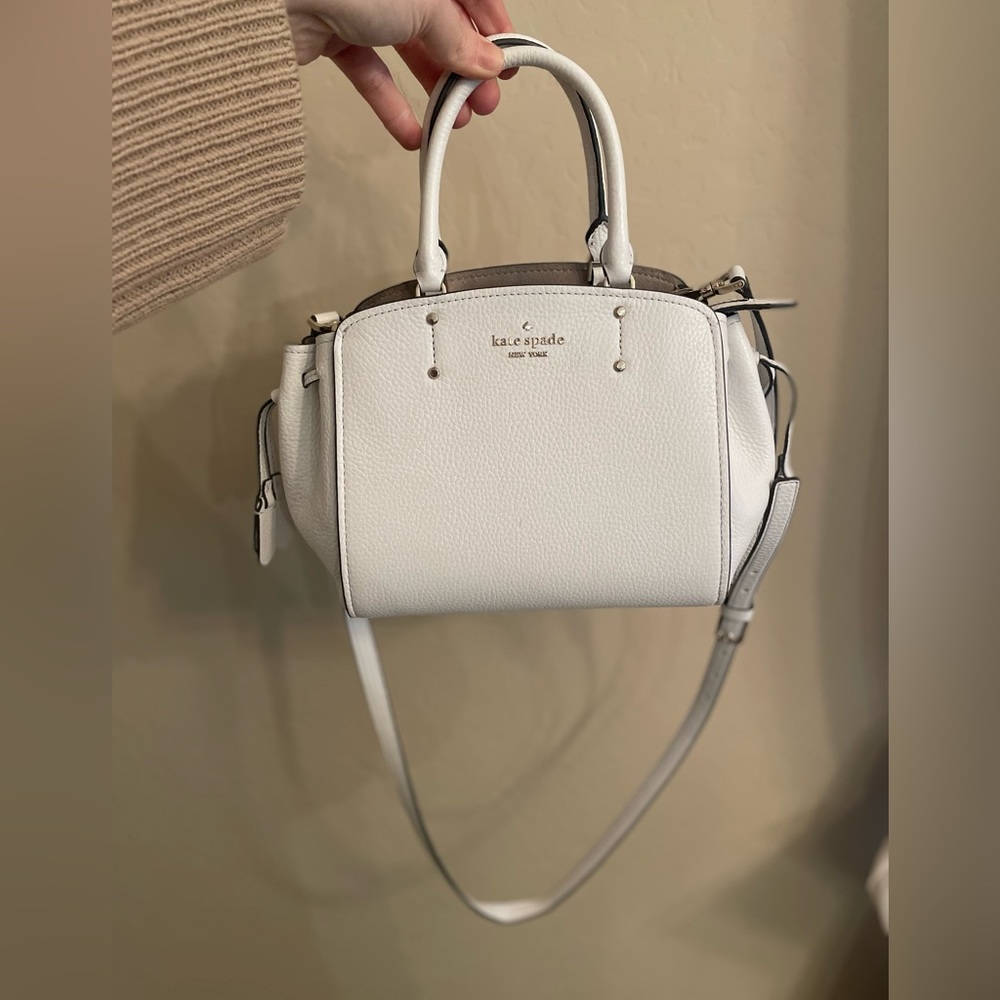 Kate Spade Tegan Small Satchel - White